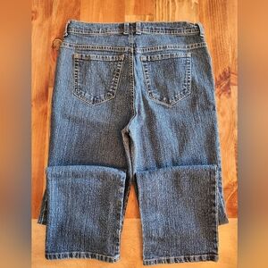 Gloria Vanderbilt Dark Blue Straight Leg Jeans Size 8P Stretch